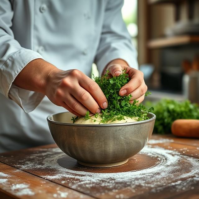 Hrvatski kulen na dasci za rezanje